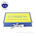 Cardboard Box Card Deck Customized Size Design